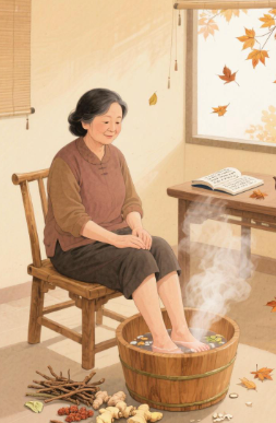 秋季泡脚加点料，养生效果呱呱叫！
